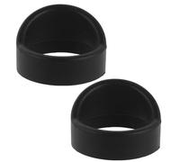 Veemoon Cubiertas de Oculares de Goma para Microscopio y Telescopio, Protector Ocular Binocular Antirreflejo de 32-34 Mm, 2 Unidades, Accesorio Educativo para Observación
