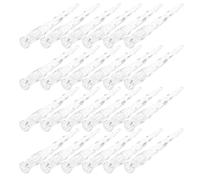 Veemoon Cubiertas para Bombillas LED 5 Mm 50 Piezas 9,3 Cm Resistentes Intemperie para Decoración de Fiestas al Aire Libre y Bodas, Accesorios para Luces Navideñas y Cortinas de Luz