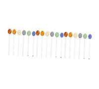 Veemoon Cucharas De Largas y Elegantes - Set De 6 Cucharas De Café Para De Pasteles y Bebidas En Casa - Ideal Para Reuniones y Celebraciones