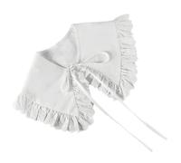 Veemoon Cuello Falso Bordado Encaje De Algodón, Accesorio Desmontable Para Mujer, Blanco, Elegante Decoración Para Ropa Sin Cuello, Cómodo y Transpirable,