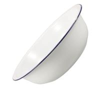 Veemoon Cuenco Esmaltado Para Como Lavabo Para Pies Para Servir Ensaladas y Sopas Cenas Familiares