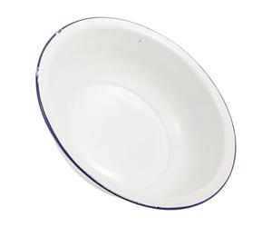 Veemoon Cuenco Esmaltado Para Como Lavabo Para Pies Para Servir Ensaladas y Sopas Cenas Familiares