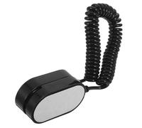 Veemoon Cuerda Anticaída Soporte para Correa de Teléfono Cable de Anclaje Remoto de Plástico, Retráctil, Antipérdida, Fácil Instalación, para Teléfono y Otros Dispositivos, Negro