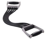 Veemoon Cuerda de Fitness para Entrenamiento de Fuerza en Pecho y Brazos, Banda Ajustable 30-150 LB Material Látex, Adecuado para Ejercicios en Casa y Gimnasio Interior