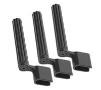 Veemoon de Enrollador de Cuerdas 3 Piezas para Guitarra y Ukelele Herramienta Portátil de Abs Fácil de Usar Accesorio Esencial para Cambiar Cuerdas para Músicos y Amigos