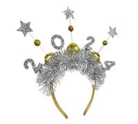Veemoon Diadema Cabello De Año 2024, Accesorio Ligero y Resistente Para Fiesta, Tocado Decorativo Unisex Para Fotografía y Celebración
