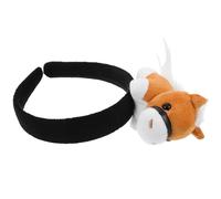 Veemoon Diadema De Dibujos Animados Del Año Del Caballo 2026 Sombreros De Animales Banda De Cabello Diadema De Fiesta De Caballos
