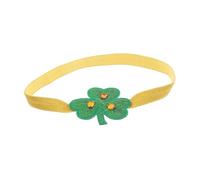 Veemoon Diadema De Shamrock Verde Flores Para Mujeres y Niñas Accesorio De Fiesta De San Patricio Sin Deslizamiento y Cómoda Para Celebraciones y Eventos Festivos