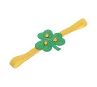 Veemoon Diadema De Trébol Brillante Para Día De San Patricio Accesorio Elástico Para Mujeres Para Fiestas y Celebraciones Festivas