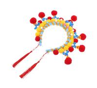 Veemoon Diadema Giratoria Ópera De Pekín Accesorios Cabello Asiáticos Diadema De Chino Para Representaciones Teatrales y Culturales