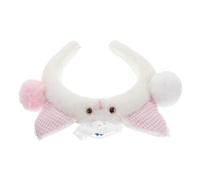 Veemoon Diadema Orejas de Gato Peluche y Fuzzy para Niñas y Adultos para Limpieza Facial Maquillaje Spa Yoga Fiesta Halloween y Cosplay