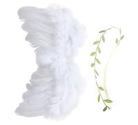 Veemoon Diadema para Decoración De Alas De Ángel Accesorios para Fotos De Bebés para Shower Confección De Accesorios Creativos para Fotografías