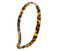 Veemoon Diadema Pequeña De Acetato Con Dientes Antideslizantes Diseño Leopardo Elegante Accesorio De Moda Para Mujer Para Fiestas y Uso Diario