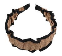 Veemoon Diadema Plisada Para Maquillaje y Cuidado Piel Diadema Ancha Antideslizante De Baño Para Mujer Para Uso Salón De Belleza