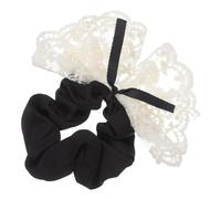 Veemoon Diademas De Encaje Elegantes Coleteros Elásticos Para Cabello Grueso y Fino Accesorios Pelo Para Mujeres Coleteros Lazo Para Diario