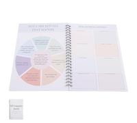 Veemoon Diario de Autocuidado y Gratitud para Mujeres, Cuaderno de Reflexión Diaria Tamaño Mediano, Papel de Calidad Archivístico, Cuaderno Inspirador para Journaling y Crecimiento