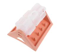 Veemoon Dispensador Interactivo para Perros y Gatos Rosa Juguete Rompecabezas Sistema Antifugas Comedero Portátil para Golosinas y Croquetas Enriquecimiento Mental para Mascotas