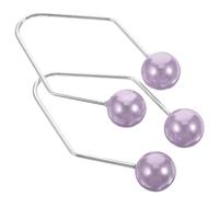 Veemoon Ejercitador Facial para Hacer Hoyuelos Mejillas Clip Metálico Suave para Rostro 1 Par Color Púrpura Herramienta de Entrenamiento Facial Unisex para Moldear y Realzar la Sonrisa