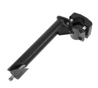 Veemoon Elevador de Potencia Material Metálico y Plástico Negro Diseño de Cuello de Cisne Accesorios Completos para Mayor Seguridad y Durabilidad para Bicicleta