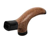 Veemoon Empuñadura de Bastón de Trekking de Corcho Antideslizante para Senderismo al Aire Mango Ergonómico Que Absorbe Accesorio Reemplazable para Mejorar Estabilidad y Comodidad