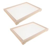 Veemoon Escurridor Apilable para Secar Hierbas y Plantas de Malla Colgante Doble Capa, Soporte Reutilizable para Té y Plantas Medicinales, 40,5 X 30 X 3 Cm, Adecuado para Uso Doméstico