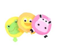 Veemoon Esponja De Baño Para Ñiño Animal 3 Piezas Baño Suave Esponja Porosa Exfoliante Limpieza Corporal Cuidado Infantil