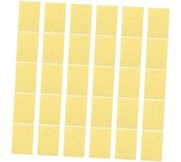 Veemoon Esponjas De Limpieza Para Soldador Resistentes a Altas Temperaturas, Cabezal De Soldadura, Kit De 30 Unidades Amarillas Para Mantenimiento y Limpieza Profesional De Puntas De Soldadura