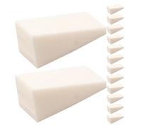 Veemoon Esponjas para Uñas Degradadas 20 Piezas Forma Cuña para Maquillaje y Manicura Esponja Cosmética Hipoalergénica Lavable para Decoración Profesional y Personal de Uñas