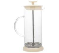 Veemoon Espumador de Leche de Mano Portátil de 450ml Mango Ergonómico y Cuerpo de Plástico, Vidrio y Acero Inoxidable para Uso en Exteriores y Picnic