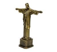 Veemoon Estatuilla Religiosa De Jesús En Aleación De Metal para Decoración De Pared - - Diseño Ideal para Hogar o Espiritual