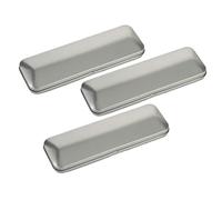 Veemoon Estuche Multifunción De Hojalata Rectangular 160x54x20mm para Estudiantes, 3 Unidades, Organizador De Lápices y Bolígrafos Portátil Resistente Al Desgaste, Uso Escolar y Diario