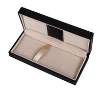 Veemoon Estuche Multifunción para Bolígrafos Elegante De PU Negro para Estudiantes y Oficina, Pequeña Caja Compacta para Bolígrafos Decorativa, Uso Diario y Obsequio Empresarial