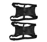 Veemoon Estuche para Espada de Cuero Sintético Doble Correa Ajustable, Mochila Trasera para Cosplay y Esgrima, Bolsa Portátil para Espada Almacenamiento para 2 Unidades, Uso Diario