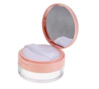 Veemoon Estuche para Polvos Vacío con Espejo y Contenedor para Maquillaje Diseño Portátil Doble Capa para