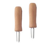 Veemoon Extensor de Rollo de Moxa 2 Piezas Mango de Madera Aguja de Extensión Afilada Herramienta de Moxibustión Portátil para Terapia Compatible Todo Tipo de Rollos de Moxa Uso en