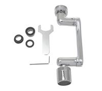 Veemoon Extensor Grifo Giratorio con Brazo Robótico de Cobre Ajustable y Flexible para Cocina y Baño Accesorio Duradero Antisalpicaduras para Lavabo