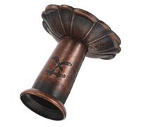 Veemoon Extintor de Moxibustión de Metal con Base de Loto Estable para Varillas de Moxa de 1,8 Cm, Soporte Portátil para Rodillo de Moxa, Dispositivo Seguro para Moxibustión en Spa y Uso