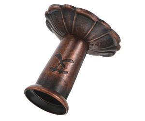 Veemoon Extintor de Moxibustión de Metal con Base de Loto Estable para Varillas de Moxa de 1,8 Cm, Soporte Portátil para Rodillo de Moxa, Dispositivo Seguro para Moxibustión en Spa y Uso