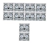 Veemoon Faciales De Halloween - 2 Piezas De y Arañas - Calcomanías Decorativas Para Fiesta y Día De Impermeables y Fáciles De Aplicar