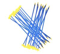 Veemoon Flechas de Repuesto Ventosa para Juguete, 24 Piezas de 42 Cm, Accesorios de Plástico, Puntas Seguras, Ideales para Práctica y Tiro al Aire Libre