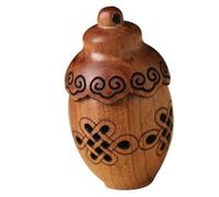 Veemoon Frasco Perfumado Tallado Diseño de Nubes Calado Colgante Decorativo para Aromaterapia Bola de Incienso para Botella Portátil Adecuado para Decoración de Apartamento y Uso