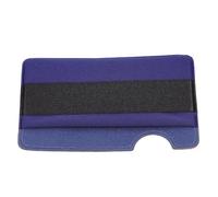 Veemoon Funda Adhesiva para Teléfono Móvil Tarjetero Pegatina Trasera Azul, Soporte Móvil Portátil y Bolsillo Porta Tarjetas Autoadhesivo para Celular, Accesorio Funcional y Práctico