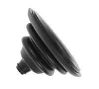 Veemoon Funda para Cable de Dirección de Barco Negra, Altura 70 Mm, Cubierta de Aparejo Marino Resistente al Agua para Protección y Organización de Cables Eléctricos en Yates