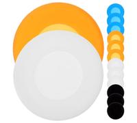 Veemoon Funda Protectora de Cabeza de Estetoscopio Desechable de Silicona, 16 Piezas (4, 4, 4, 4), Cubierta Suave y Cómoda para Accesorios de Estetoscopio Médico Profesional