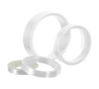 Veemoon Fundas Termorretráctiles para Patillas de Gafas de 5, 6, 7 y 12 Mm Transparentes de Pvc 4 Piezas de 2 Metros Protectores Antióxido y Antideslizantes para Sol