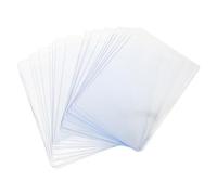 Veemoon Fundas Transparentes de Plástico para Boutonniere 24 Piezas, Soporte Rígido para Flores de 124x84 Mm, sin Alfiler para Pañuelos de Bolsillo, Adecuado para Novios y Padrinos