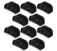 Veemoon Gorro de Ducha para Cuidado del Cabello Negro, Gorro Térmico de Aluminio Reutilizable 10 Unidades, para Tratamientos de Tinte, Permanente y Acondicionamiento Profundo en