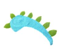 Veemoon Gorro de Hecho Mano Estilo Dinosaurio Accesorios para Fotos de Recién Nacido Gorro de Crochet para Bebés para Sesión de Fotos