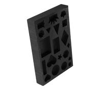 Veemoon Graphite Mold Multi Hole Design Nonstick For Jewelry Casting Metal Smelting Tool Suitable For Aluminum Brass