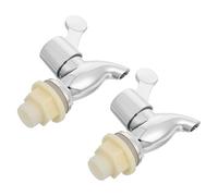 Veemoon Grifos de Repuesto para Dispensador de Bebidas 2 Unidades Válvula de Plástico para Cubo 15-18 MM Boquilla para Dispensador de Agua y Vino Accesorios para Jarra y Barril